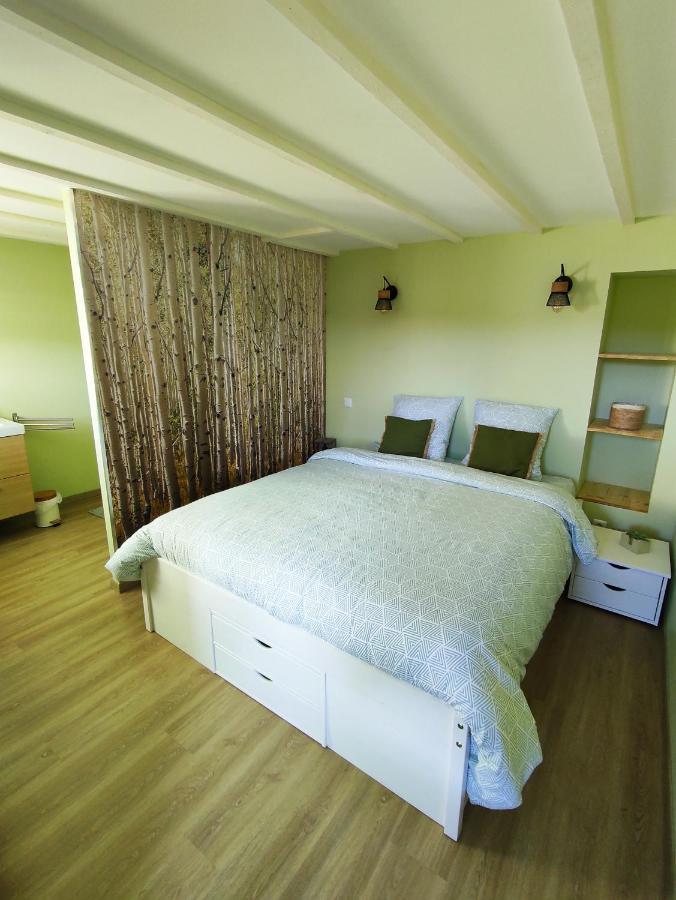 Gite Dans Une Ambiance Vegetale Avec Spa Privatif Jazennes Exteriör bild